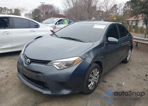 2014 Toyota Corolla Le из США, поврежденный, VIN 2T1BURHE6EC213355